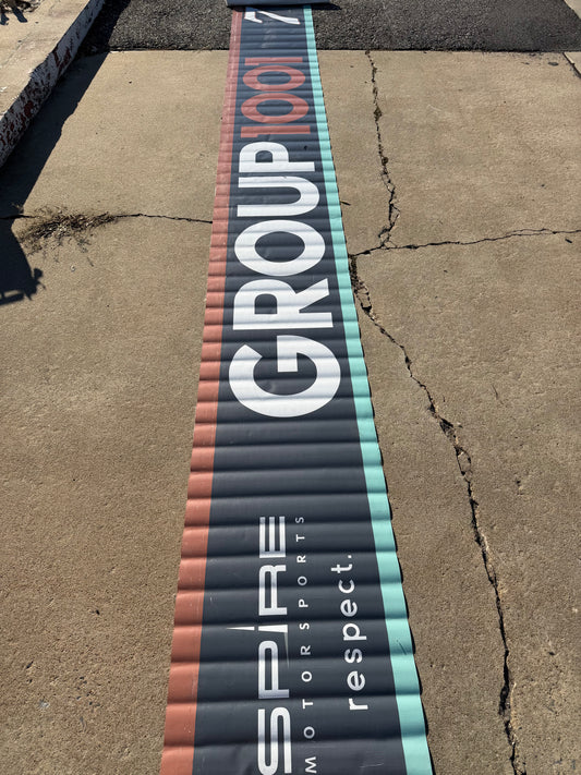 Kyle Busch #7 2024 Atlanta Win Group 1001 Nascar Pit Wall Banner