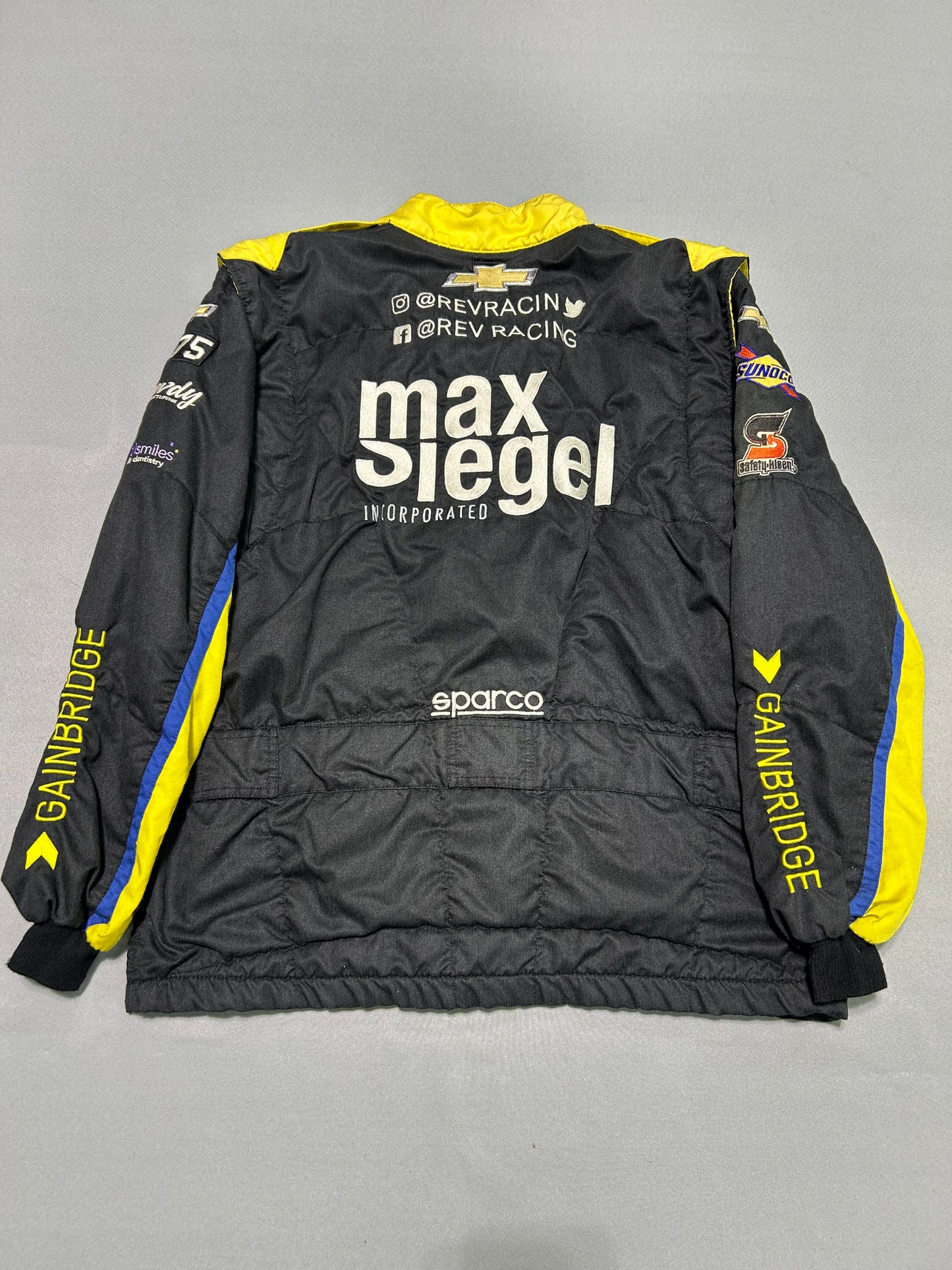Nick Sanchez #2 2023 Gainbridge Nascar 2 Piece Crew Firesuit C-44 W-36 L-31