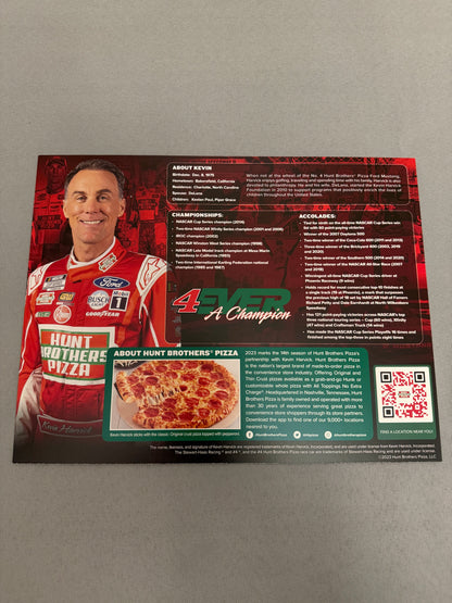 Kevin Harvick #4 2023 Hunt Brothers Pizza Nascar Hero Card
