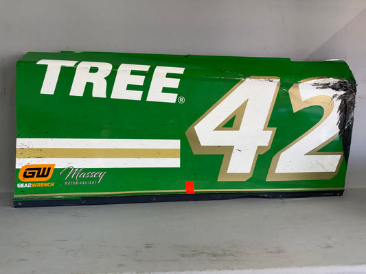 John Hunter Nemechek #42 2025 Kansas Dollar Tree Nascar Door Panel