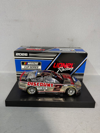 Austin Cindric #2 2026 Discount Tire Color Chrome Nascar Diecast