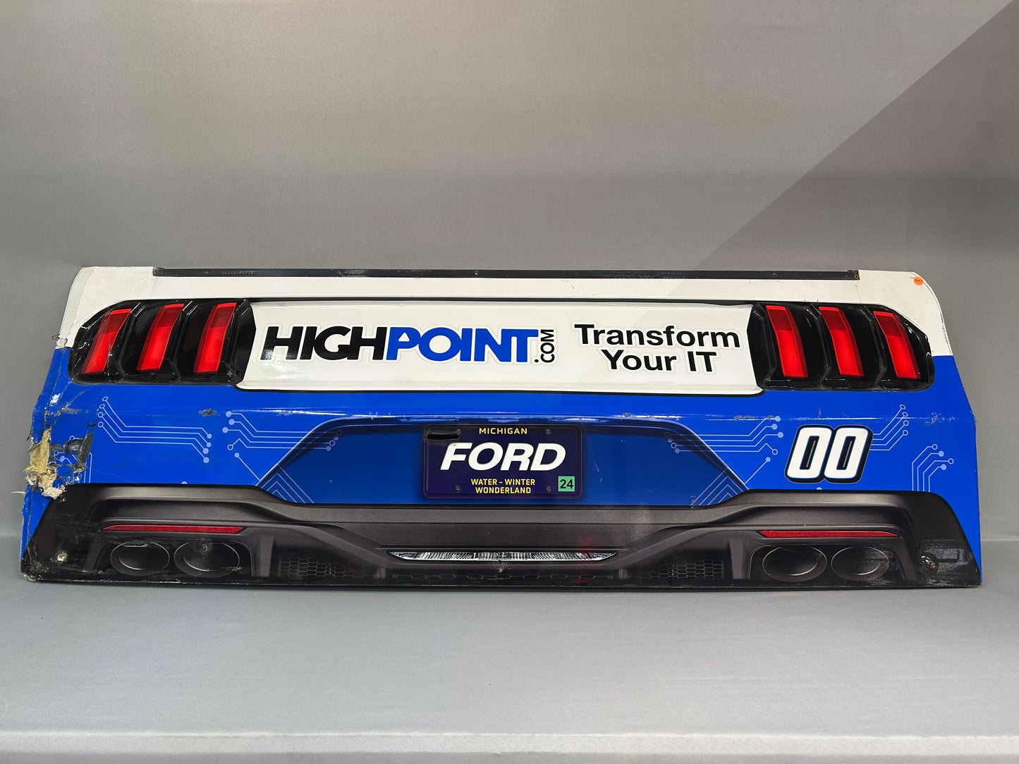 Cole Custer #00 2024 Watkins Glen Highpoint Nascar Rear Bumper