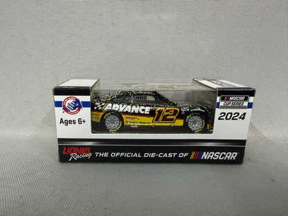Ryan Blaney 2024 Iowa Win Advance Auto Parts Nascar 1/64 Diecast