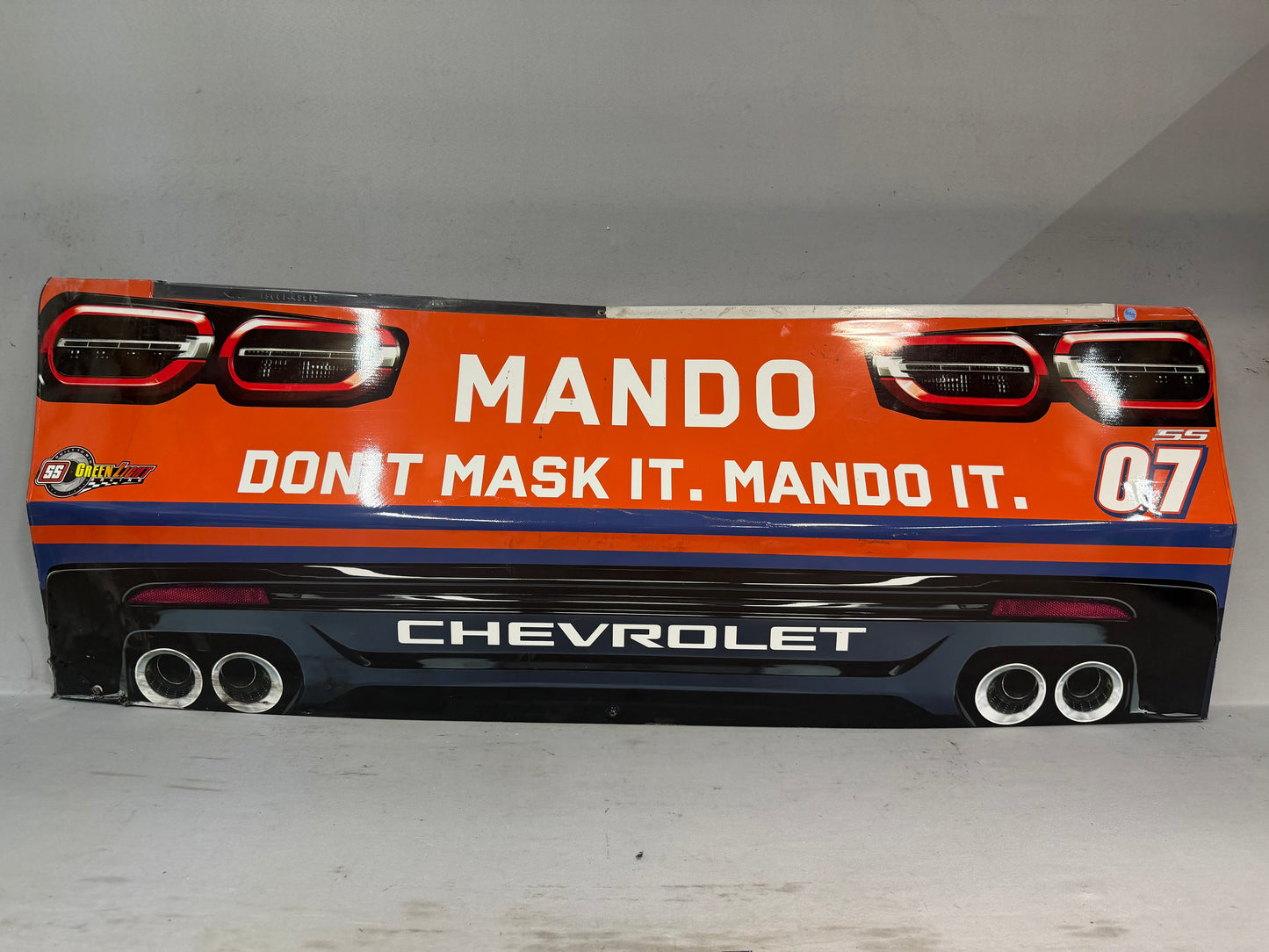 Josh Bilicki #07 2026 Mando Nascar Rear Bumper