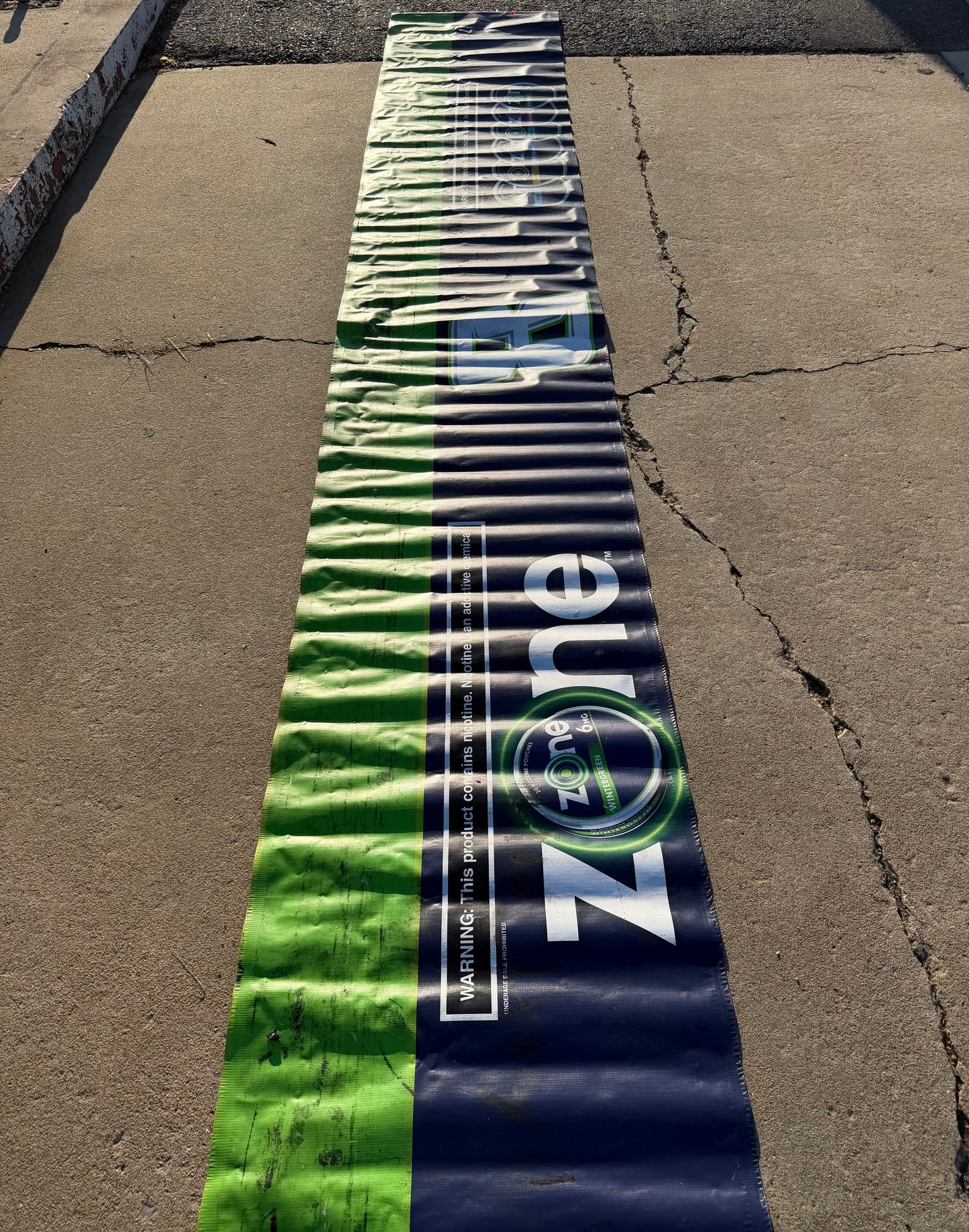 Kyle Busch #8 2025 Zone Nascar Pit Wall Banner