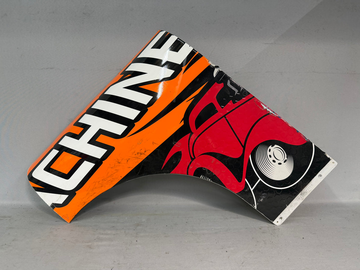 Nick Sanchez #48 2025 Mexico City Big Machine Nascar Partial Quarter Panel