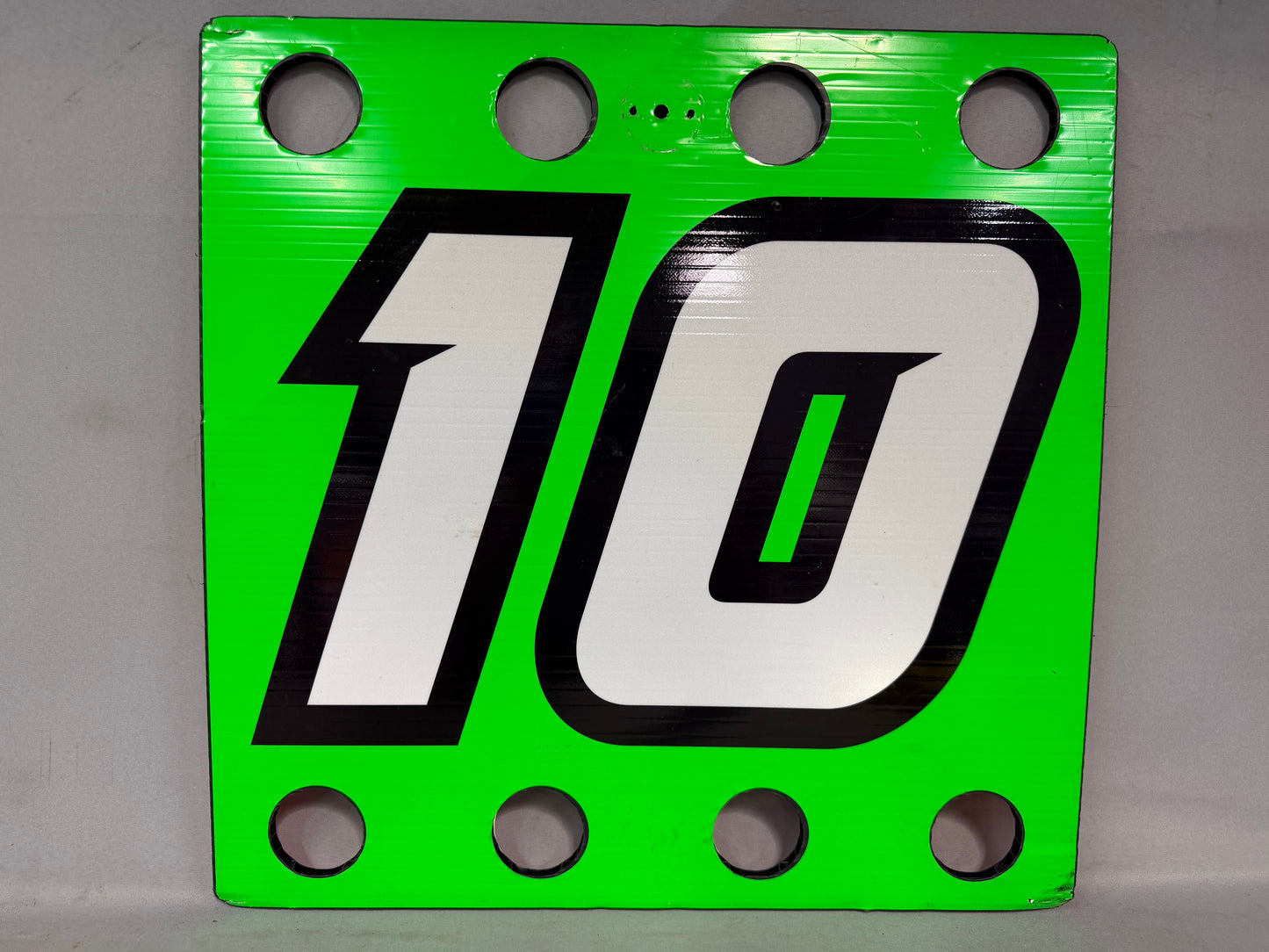 Daniel Dye #10 2026 Daytona 1 Ram Nascar Pit Board