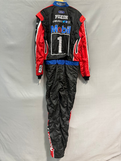 Clint Bowyer #14 Mobil 1 Nascar Crew Firesuit C-48 W-40 L-35