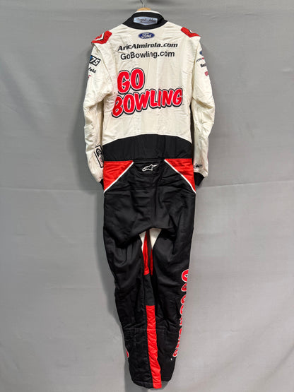 Aric Almirola #10 2023 Go Bowling Nascar Autographed Driver Firesuit