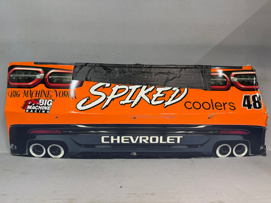 Nick Sanchez #48 2025 Daytona Spiked Light Coolers Nascar Rear Bumper