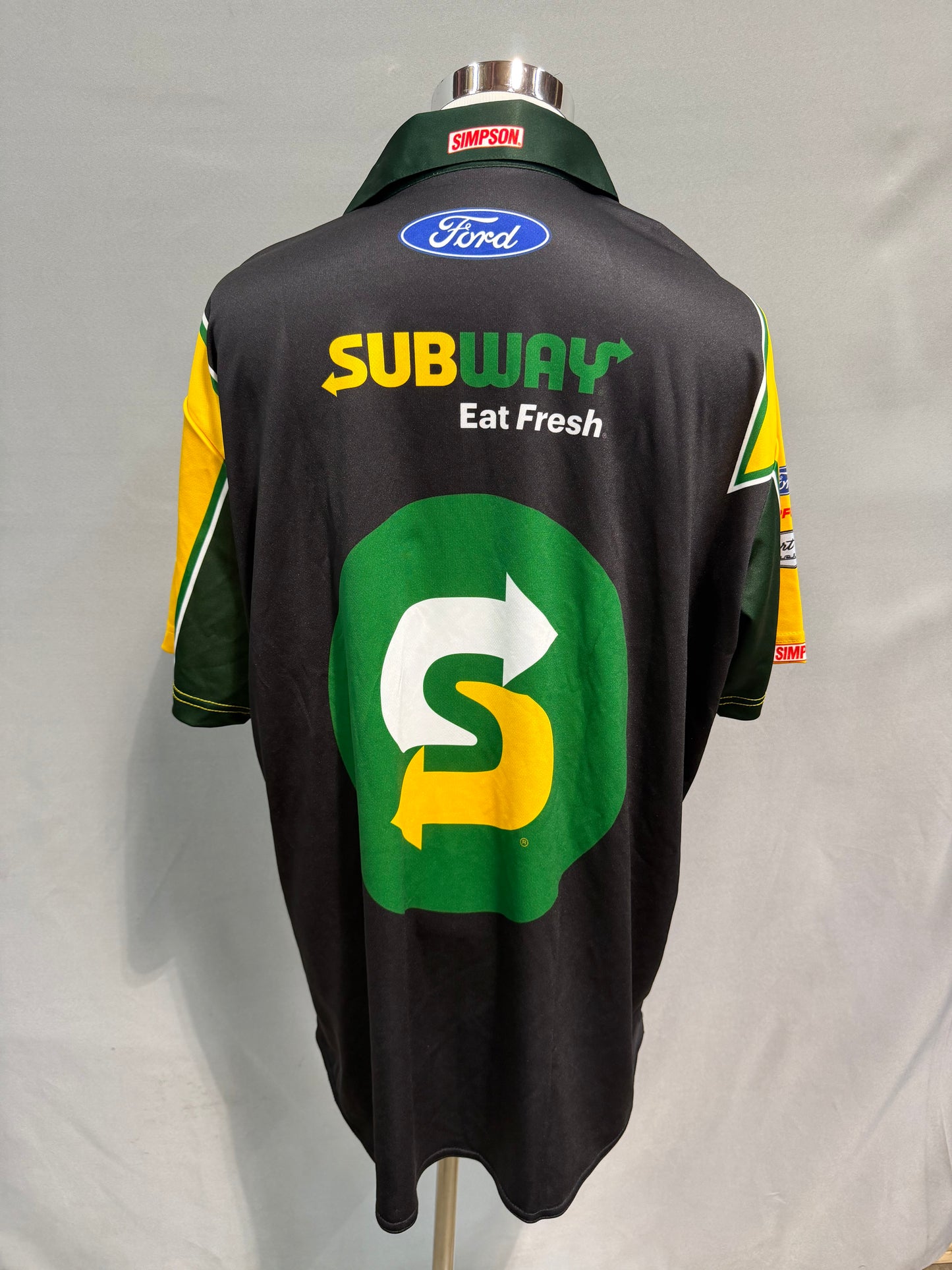 Kevin Harvick #4 Subway Nascar Crew Shirt Size XL