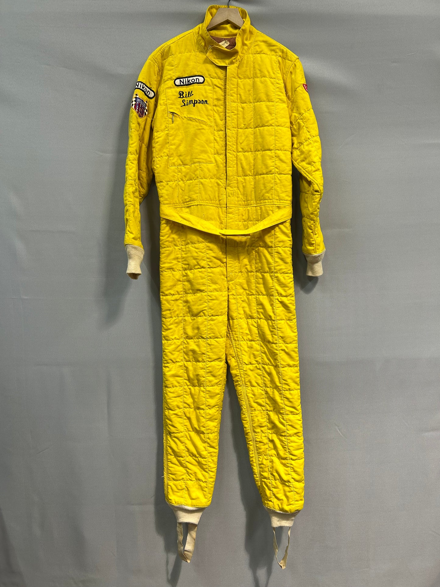 Bill Simpson 1970’s Drag Racing Driver Firesuit