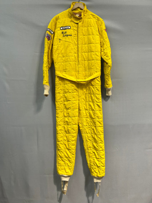 Bill Simpson 1970’s Drag Racing Driver Firesuit