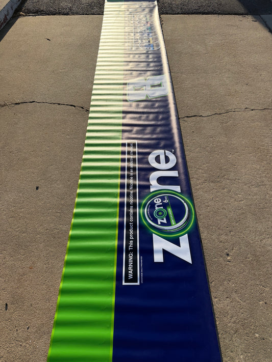 Kyle Busch #8 2025 Zone Nascar Pit Wall Banner
