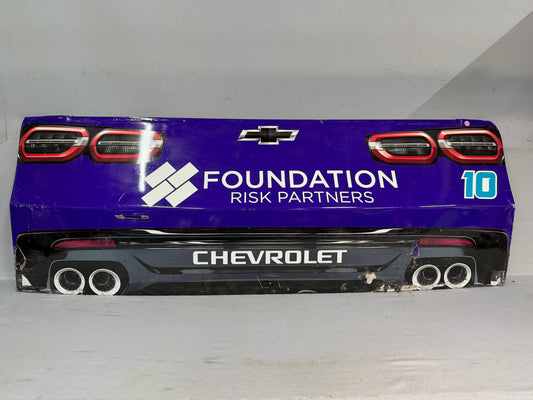Daniel Dye #10 2025 Portland Race To Stop Suicide Nascar Rear Bumper