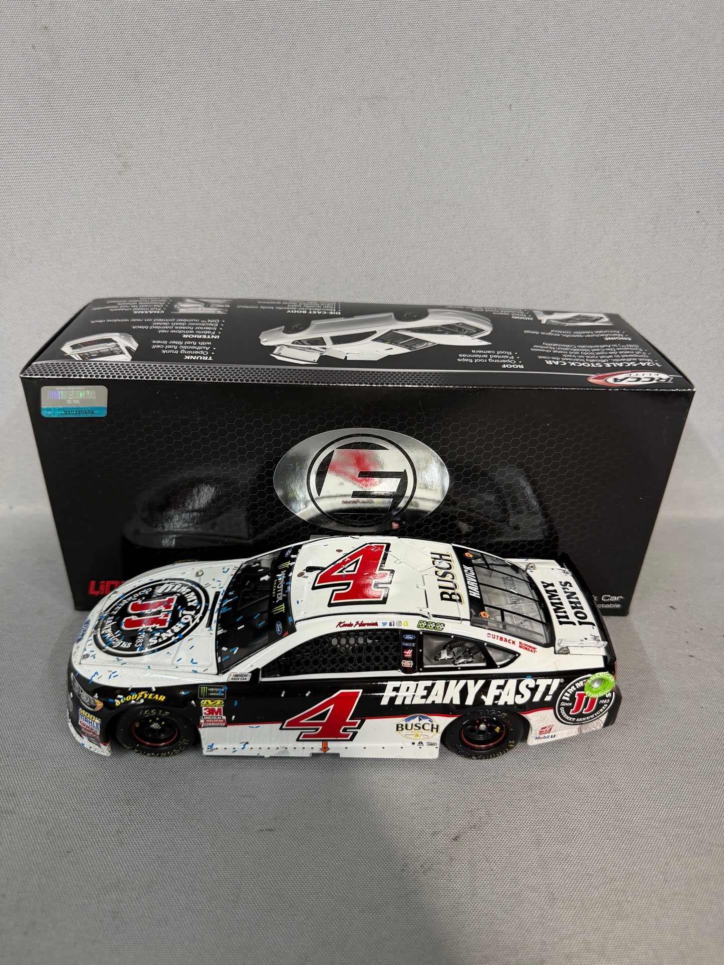 Kevin Harvick #4 2018 Charlotte All Star Win Jimmy Johns Liquid Color Elite Nascar Diecast