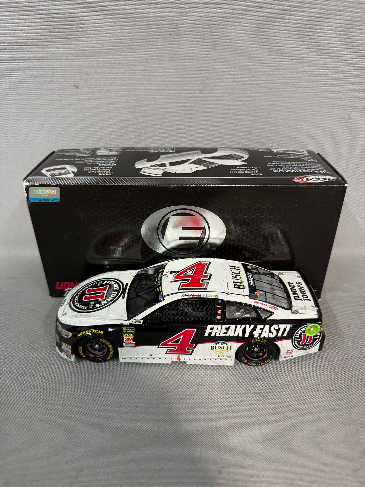Kevin Harvick #4 2018 Atlanta Win Jimmy Johns Elite Nascar Diecast