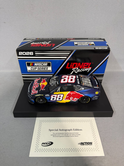 Connor Zilisch #88 2026 Red Bull Nascar Autographed Diecast