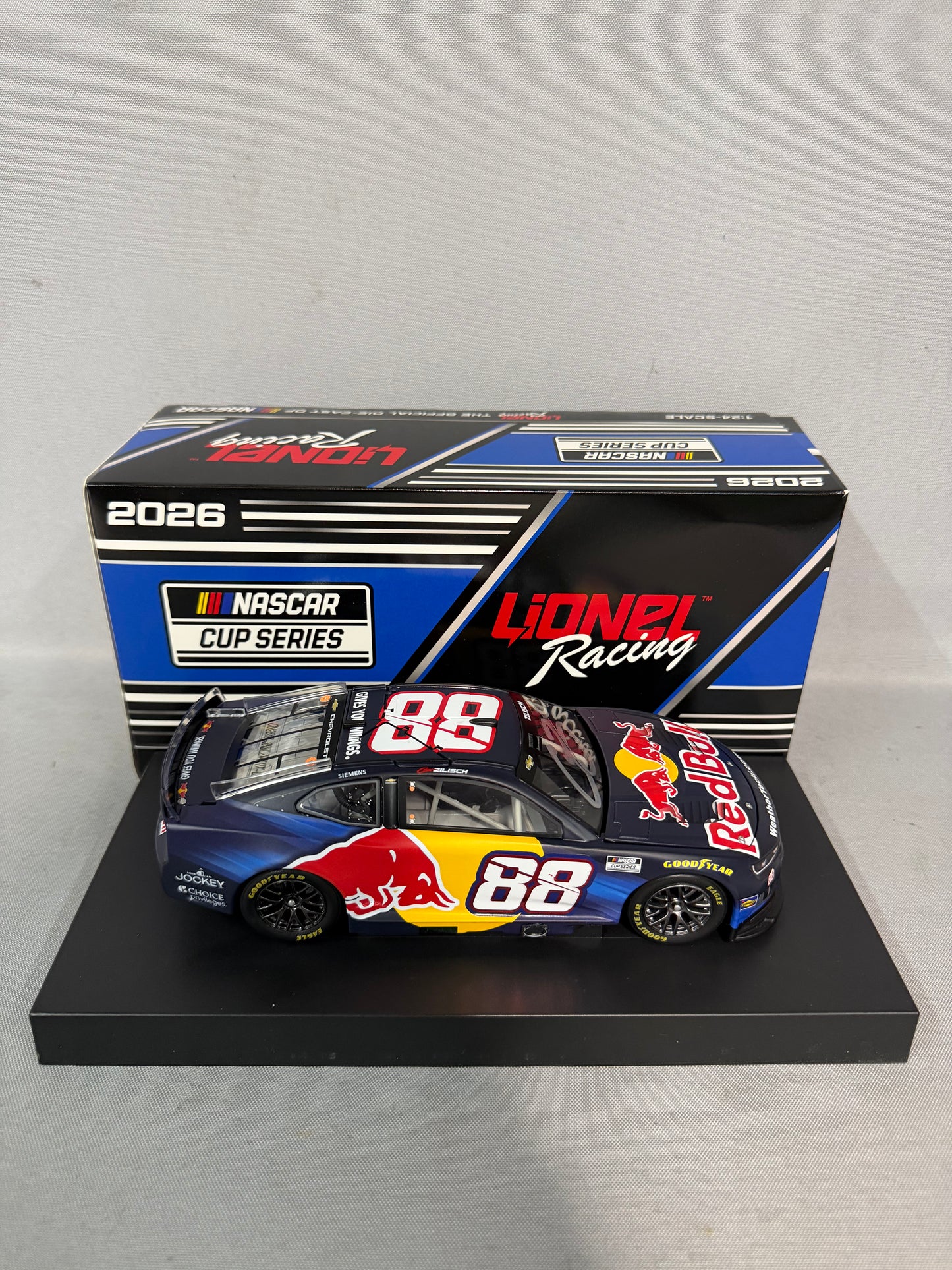 Connor Zilisch #88 2026 Red Bull Nascar Autographed Diecast