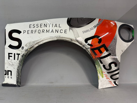 AJ Allmendinger #16 2025 Charlotte Roval Celsius Nascar Quarter Panel
