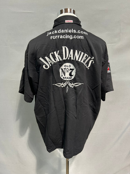 Clint Bowyer #07 Jack Daniels Nascar Crew Shirt Size XL