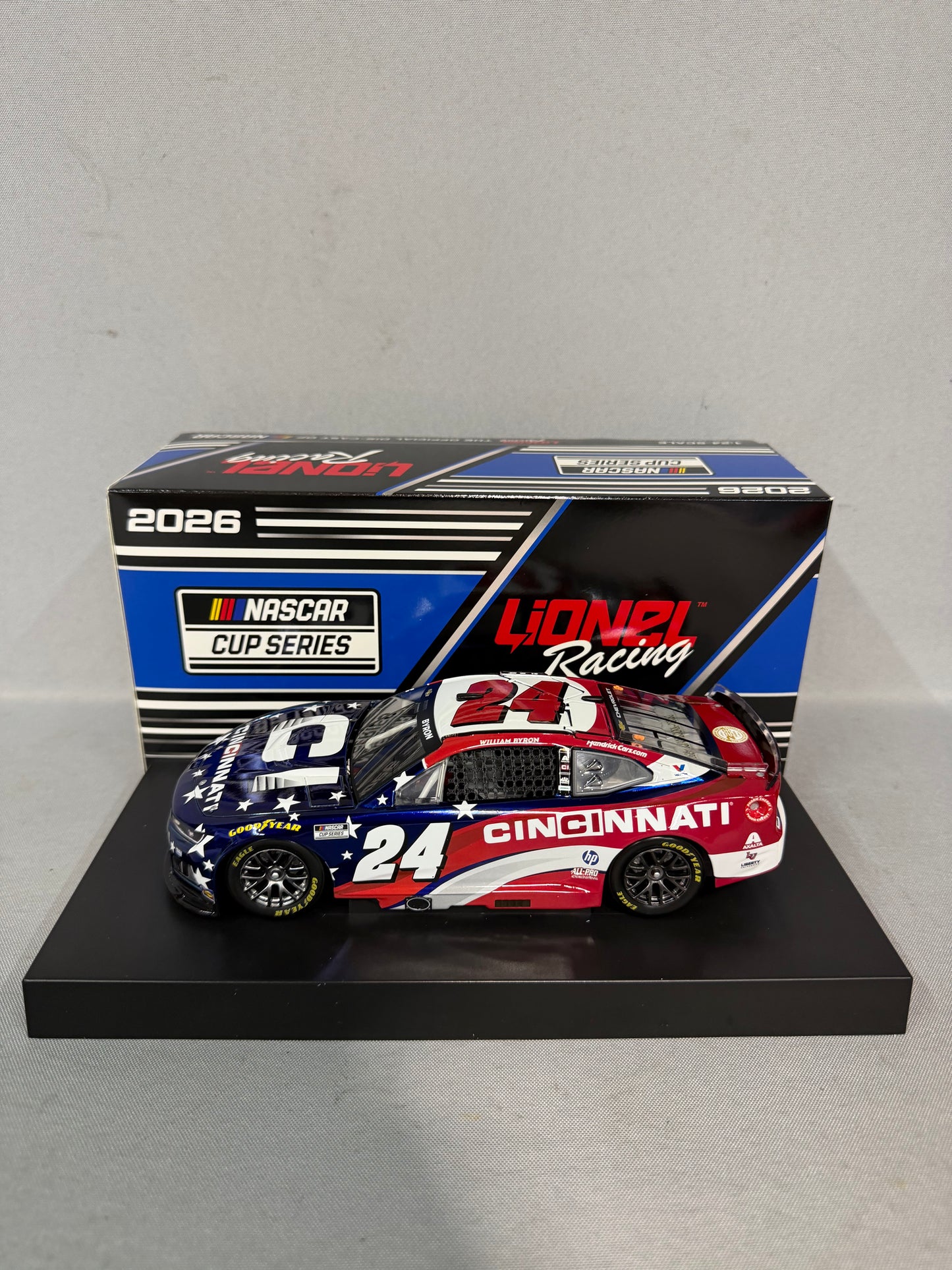 William Byron #24 2026 Cincinnati Color Chrome Nascar Diecast