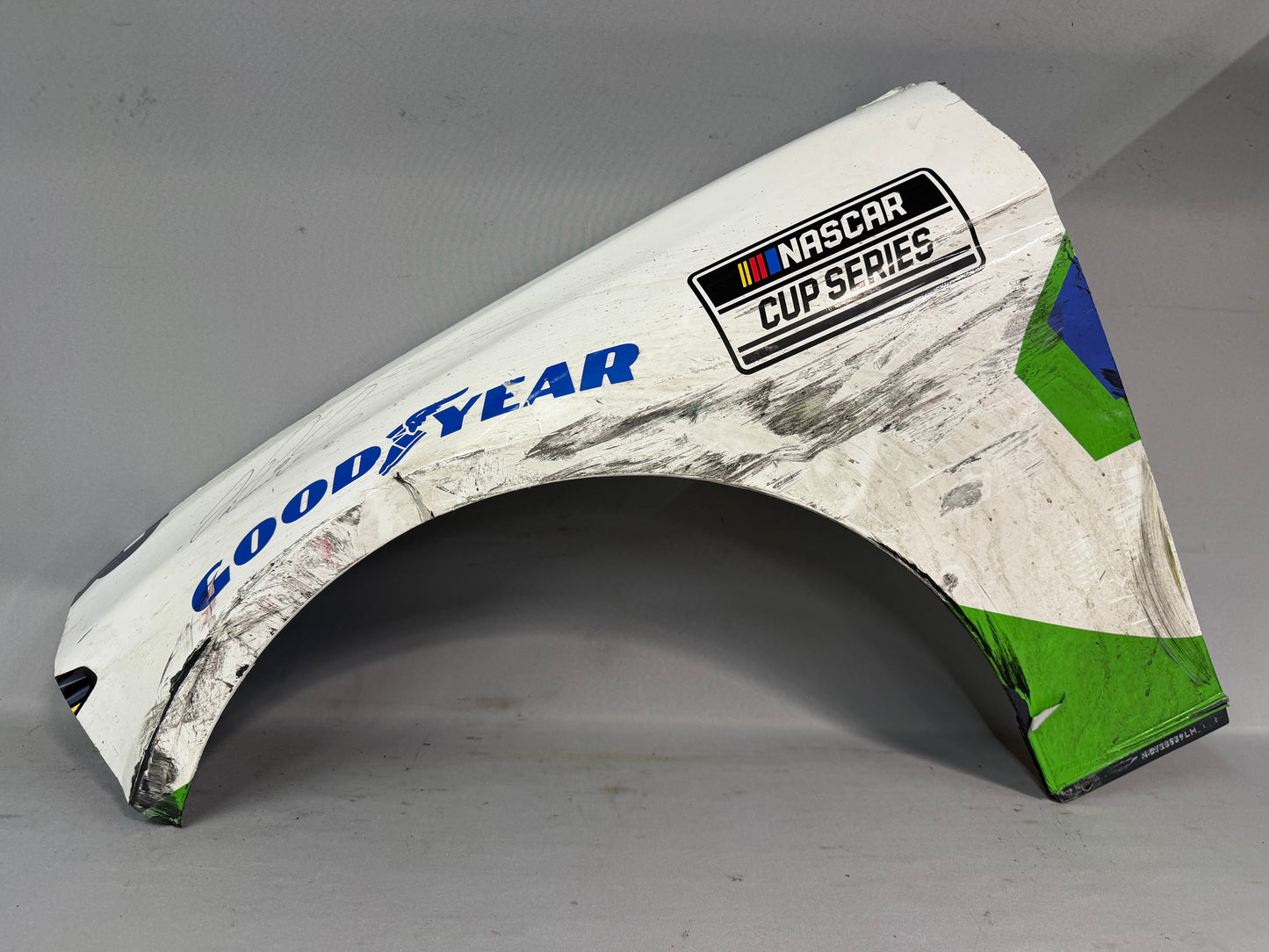 John Hunter Nemechek #42 2025 Mexico City Pye Barker Nascar Autographed Fender