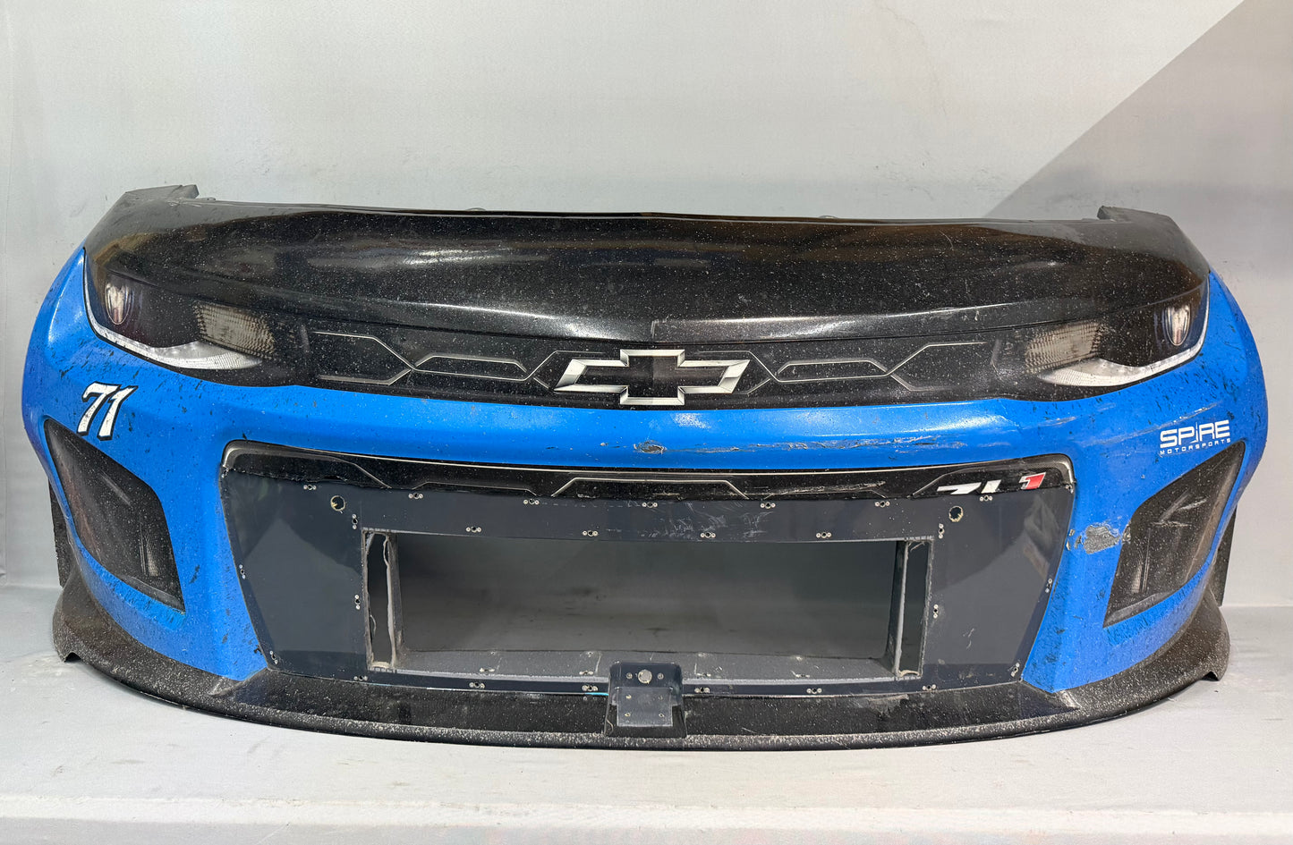 Michael McDowell #71 2025 Kansas Gainbridge Nascar Front Nose