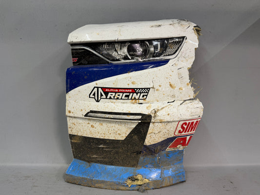Parker Retzlaff #4 2025 Talladega Corvette Parts Nascar Nose Corner