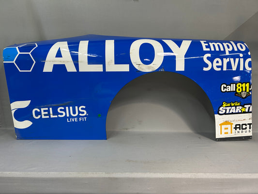 Josh Williams #11 2025 Alloy Employer Services Nascar Quarter Panel