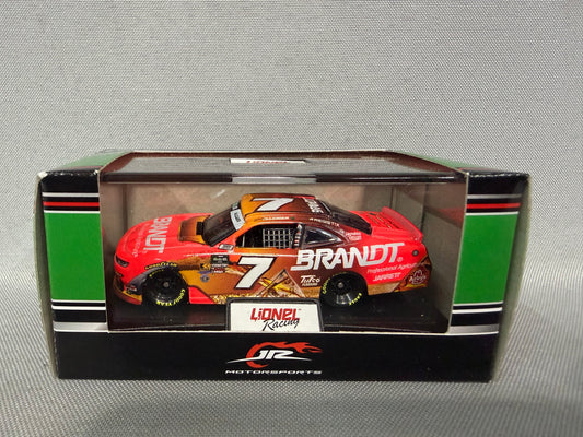 Justin Allgaier #7 2026 Brandt Whiskey Nascar 1/64 Diecast