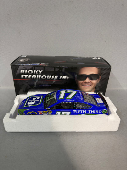Ricky Stenhouse Jr #17 2014 Fifth Third Nascar Autographed Diecast