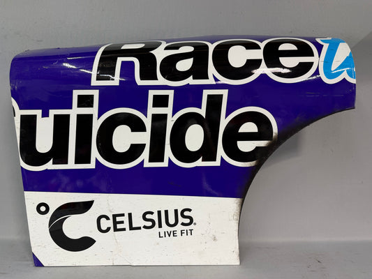 Daniel Dye #10 2025 Race To Stop Suicide Nascar Partial Quarter Panel