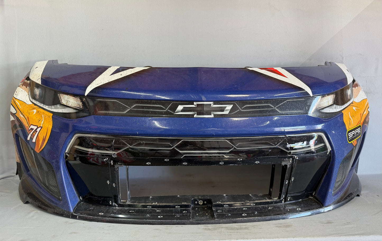 Michael McDowell #71 2026 Texas Modo Casino Nascar Front Nose