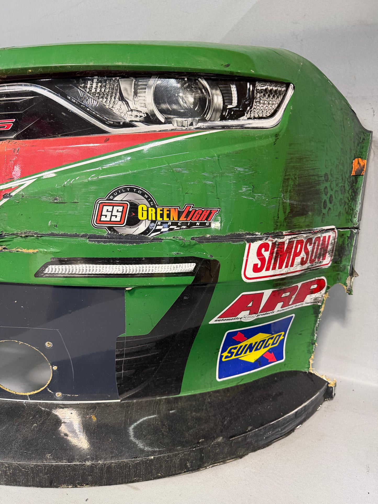 Alex Labbe #07 2025 Mexico City Bella Sun Luci Nascar Front Nose