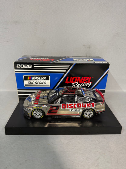 Austin Cindric #2 2026 Discount Tire Color Chrome Nascar Diecast