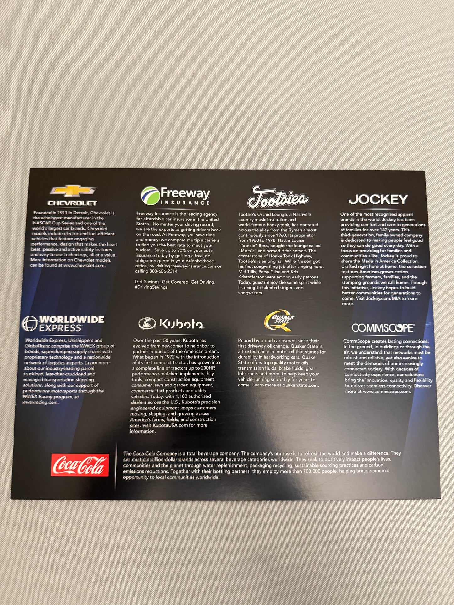 Daniel Suarez #99 Trackhouse Racing Nascar Hero Card