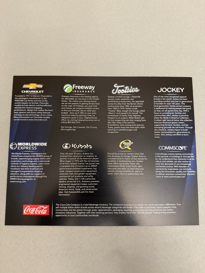 Daniel Suarez #99 Trackhouse Racing Nascar Hero Card