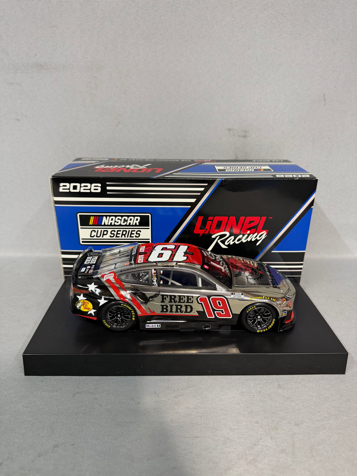 Chase Briscoe #19 2026 Free Bird Color Chrome Nascar Diecast