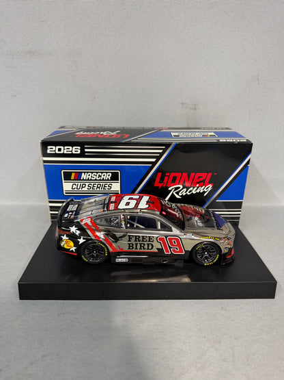 Chase Briscoe #19 2026 Free Bird Color Chrome Nascar Diecast