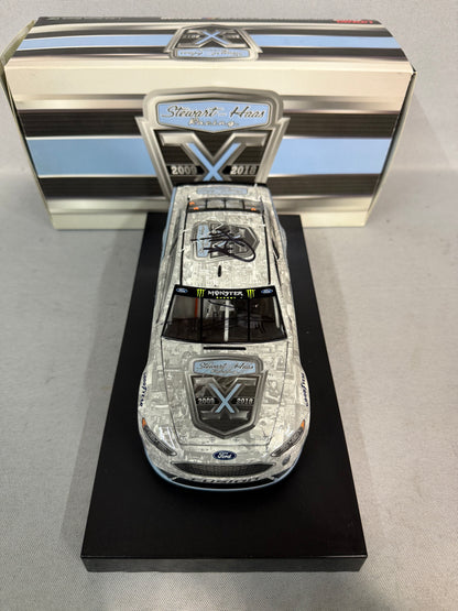 Stewart Haas Racing 2018 10th Anniversary Nascar Autographed Diecast