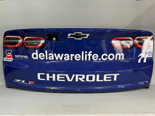 Michael McDowell #71 2025 Michigan Delaware Life Nascar Rear Bumper