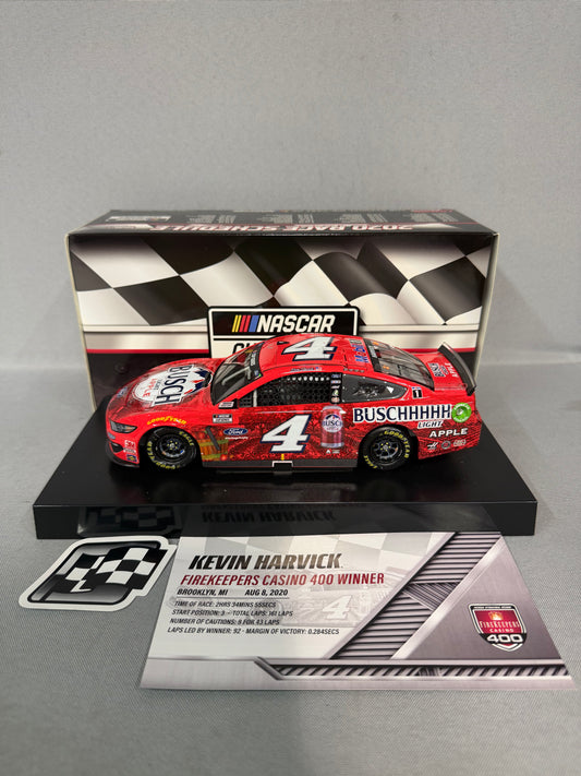 Kevin Harvick #4 2020 Busch Light Apple Michigan Win Nascar Diecast