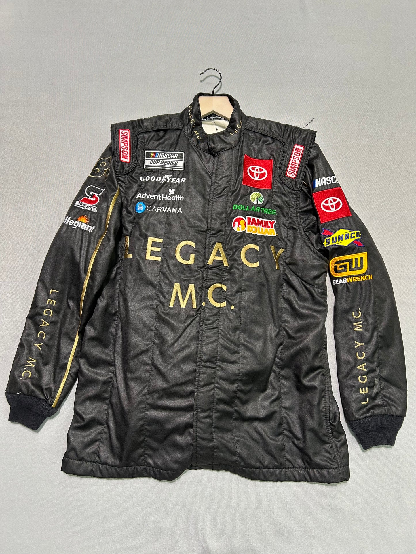 Jimmie Johnson #84 2024 Legacy Motor Club Nascar 2 Piece Crew Firesuit C-42 W-34 L-32