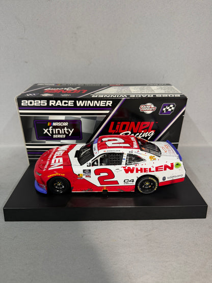 Jesse Love #2 2025 Phoenix Win Whelen Nascar Diecast