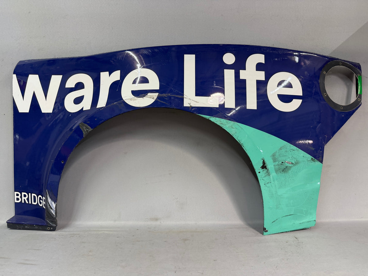 Michael McDowell #71 2025 Wilkesboro All Star Delaware Life Nascar Quarter Panel