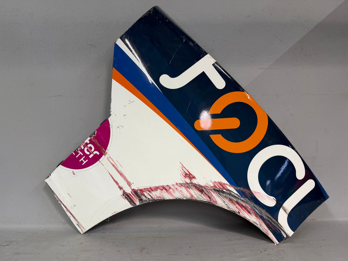Zane Smith #71 2024 Bristol Focused Health Nascar Partial Quarter Panel