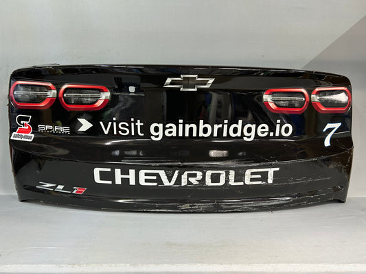 Justin Haley #7 2025 Chicago Gainbridge Nascar Rear Bumper