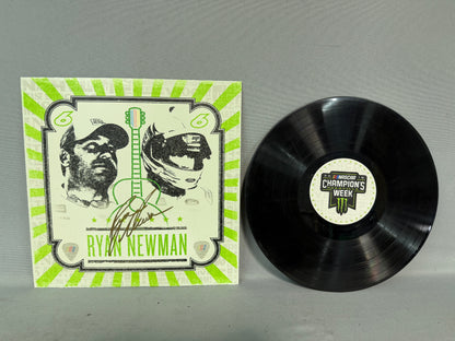 Ryan Newman #6 2019 Nashville Champions Week Nascar Autographed Replica Vinyl Record