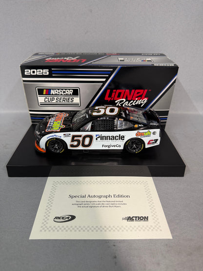 Burt Myers #50 2025 Citrusafe Cleaners Nascar Autographed Diecast